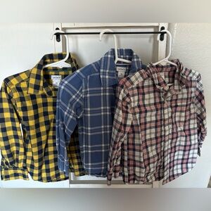 Bundle of 3T button ups euc